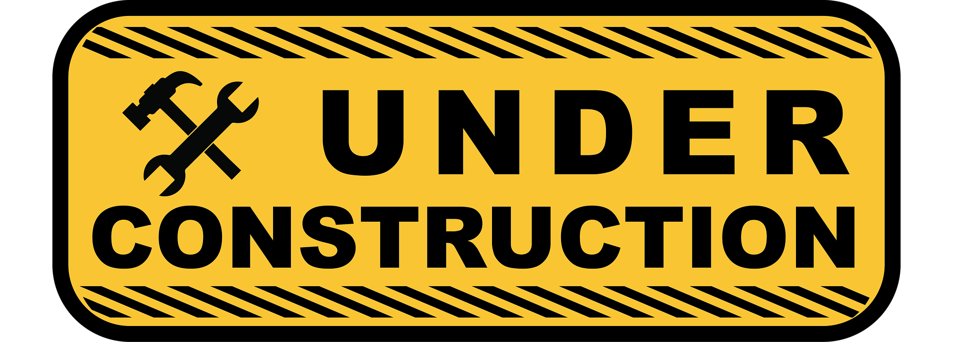 under construction banner